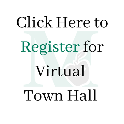 Registration Button for Town Hall 